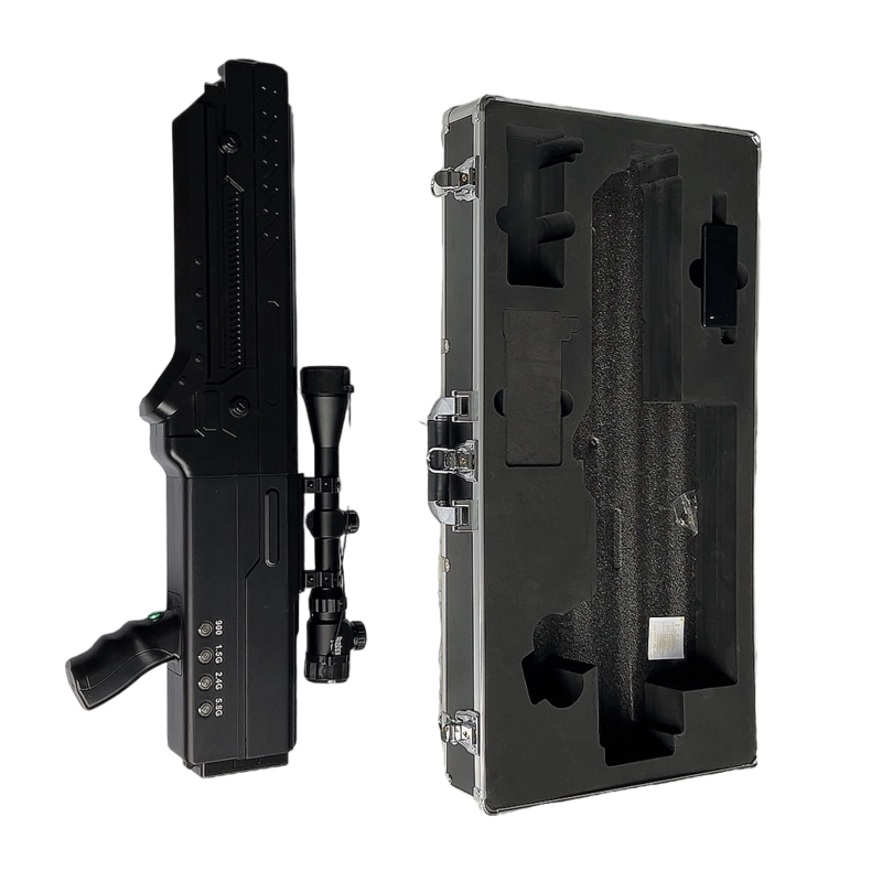  文安手持便携式枪型低空防御反制四通道A型