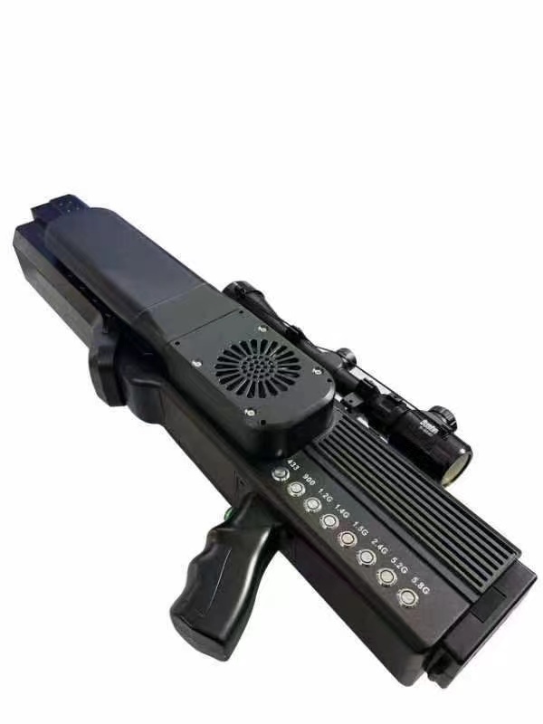  文安手持便携式枪型低空防御反制八通道